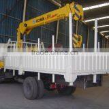 3.2 Ton Truck Crane, Truck Mounted Crane, Cargo Truck With Crane thumbnail-1