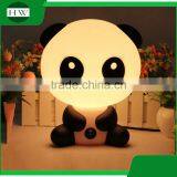 Plastic Decorative Cartoon Panada Eye Protection Rechargeable Led Study Reading Desk Table Night Light Lamp thumbnail-1