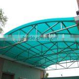 Green Material Waterproof and Sun Protector Polycarbonate Roofing Sheets for Passageway
