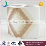 YSb40068-01-th Art Ceramic Bathroom Sanitary Toothbrush Holder thumbnail-1