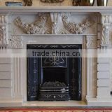 Marble Fireplace Mantel Surrounding