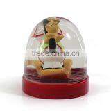 2015 Custom Plastic Snowball With Resin Figurine thumbnail-3