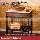 Hotel Metal Steel Bathroom Vanity thumbnail-2