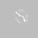 Big Size Decorative PU Cornice thumbnail-2