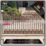 Color Powder Coated Cast Aluminum Decorative Villa Home Garden Fence thumbnail-3