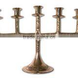 Menorah, judaica,candle holders,decorative candle holder,brass candle holder,candles holders, menorah candle holder