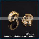 Wholesale Mens Stainless Steel Hoop Earring , Cross Hoop Earring thumbnail-3