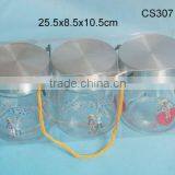 Mini Coffee Glass Jar With Honey Decal thumbnail-1