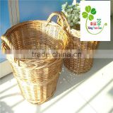 wholesale large wicker storage laundry basket factory direct supply