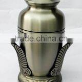 Silver Coloure Elegant Brass Metal Shiny Indian Urns thumbnail-1