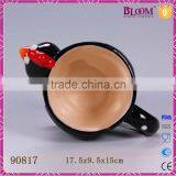 Black Rooster Ceramic Coffe Mug thumbnail-5