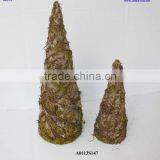 Natural Rattan Christmas Cone Tree thumbnail-1