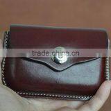 High Quality Rfid Genuine Leather Money Clip Wallets ,leather Card Holder. thumbnail-5