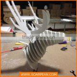 Cardboard Animal Deer Head Wall Mount Decoration thumbnail-3