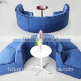 Freedom Combination of Color Round Shape Sofa Stool Bench for Shopping Mall Public Area High Fashion Project Furniture Modern thumbnail-2