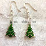 Novelty Christmas Earrings, Tree Earrings, Christmas Tree Earrings thumbnail-3