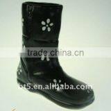 8 Inch Ceramic Shoe in Black for Home Decoration thumbnail-1