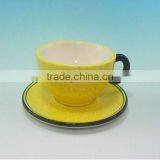 Factory Sale Yellow Mug Cup,turkish Coffee Ceramic Cups thumbnail-1