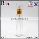 60ml Plastic Bottle Waist Type PETG Plastic Bottle 60ml Body Lotion Pump Sprayer 60ml Plastic Bottle thumbnail-1