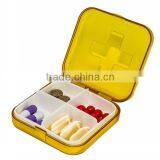 Custom Promotional 4 Compartment Medicine Storage Case PP Plastic Pill Storage Box Supplier in China,plastic Pill Box Supllier thumbnail-2