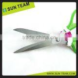 SC171 9-1/2" Stainless Steel Red Handle Dressmaker Scissors 2.0mm thumbnail-2