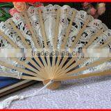 Handcrafted Lace Folding Bamboo Fan thumbnail-2