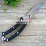 New 10" Kitchen Shears Stainless Steel Poultry Chicken Bone Serrated Scissors thumbnail-1