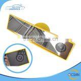 Easy Installation 360 Degree Angle Adjustable Car Mirror , Convex Mirror With Compass