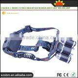 Multipurpose RJ-5000 XM-L2 Led Headlamp 1800Lm 4 Mode Ultra Brigh Rechargeable Led Headlamp thumbnail-5