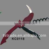 2014 Stainless Steel Multi Function Keychain Wine Bottle Opener KC0118 thumbnail-1