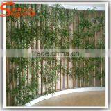 China Manufacturer Common Plastic Decorative Artificial Lucky Bamboo Fence for Sale thumbnail-1