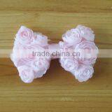 Shabby Bow Flower Clip for Kids Hair Accessories thumbnail-5