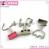 Professional Personalized OEM Animal Shapes Money Clip Binder Clips