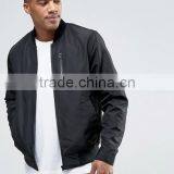 2017 High Quality New Design Durable 100% Polyester Smooth Mesh Lining Black Rib Cuffs Running Casual Men Bomber Jacket thumbnail-1