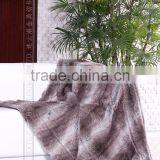 New Style Tip Dyed Faux Fur Blanket Throw Factory Price High Quality Wholesale thumbnail-3