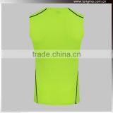 Custom Made Dri Fit MMA Sleeveless Rashguard Vest Tank Top | Sublimated Mens Compression Shirts thumbnail-5