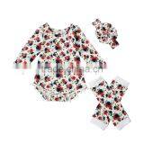 Spring Baby Long Sleeve Soft Cotton Clothes Romper thumbnail-4