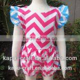 Hot Sales Chevron Rompers for Little Baby Clothes thumbnail-5