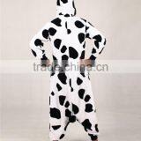 Best Design Animal Winter Adult Cow Unisex Fleece Couples Pajamas thumbnail-3