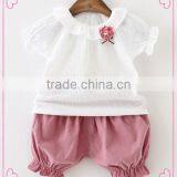 2017 Latest Fashion Unique Birthday Cute Breathable Kids Wear Skirts Children Girl Baby Clothes Clothing Set thumbnail-1