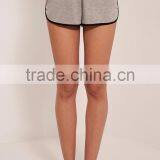 MGOO Women Grey Contrast Runner Shorts Cotton Running Shorts Sport Hot Shorts thumbnail-3