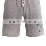 MGOO Custom Made Mens Sweat Shorts Sport Wear Running Wear French Terry Short Pants With Raw Cut Hem thumbnail-4