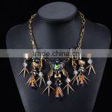 New Design Bohemian Pattern Women Big Necklaces thumbnail-1