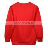 Fashion Style Red Printed Christmas Sweatshirt Wholesale thumbnail-2