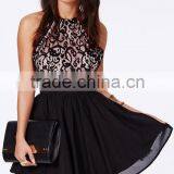 Women Dress New Sexy Backless Cross Backless Lace Ball Gown Party Dress Formal Homecoming Dress Short Mini Prom Dresses thumbnail-2