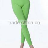 Fashion Ladies Seamless Plain Dyed Leggings thumbnail-1