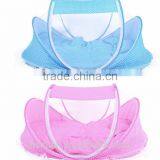 4pcs/Set Baby Crib Sets Portable Folding Type Comfortable Infant Pad With Sealed Mosquito Net Baby Mosquito Net Baby Bedding thumbnail-3