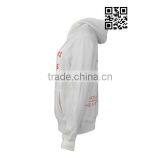 BSCI Factory Audit White Hoodie Sweatshirt Woman thumbnail-3
