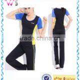 88% Nylon 12% Spandex Girls Pants Wearing Yoga Suit thumbnail-1