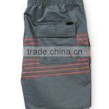 2016 Wholesale Spandex Nylon/cotton Surf Shorts With Elastic Waist Band Drawstring thumbnail-4